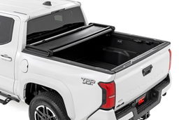 Soft Tri-Fold Tonneau Cover for Toyota Tacoma 5' Bed (2024-2025), Rough Country 41716505A