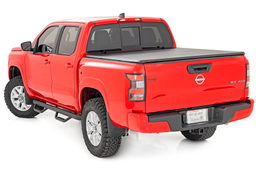 Soft Tri-Fold Bed Cover for Nissan Frontier 5-Foot Bed (2022-2024), view 2 — Rough Country 41805522A
