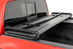 Soft Tri-Fold Bed Cover for Nissan Frontier 5-Foot Bed (2022-2024), view 5 — Rough Country 41805522A