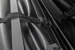 Soft Tri-Fold Bed Cover for Nissan Titan & Titan XD (2017-2024), view 5, Rough Country 41816555A