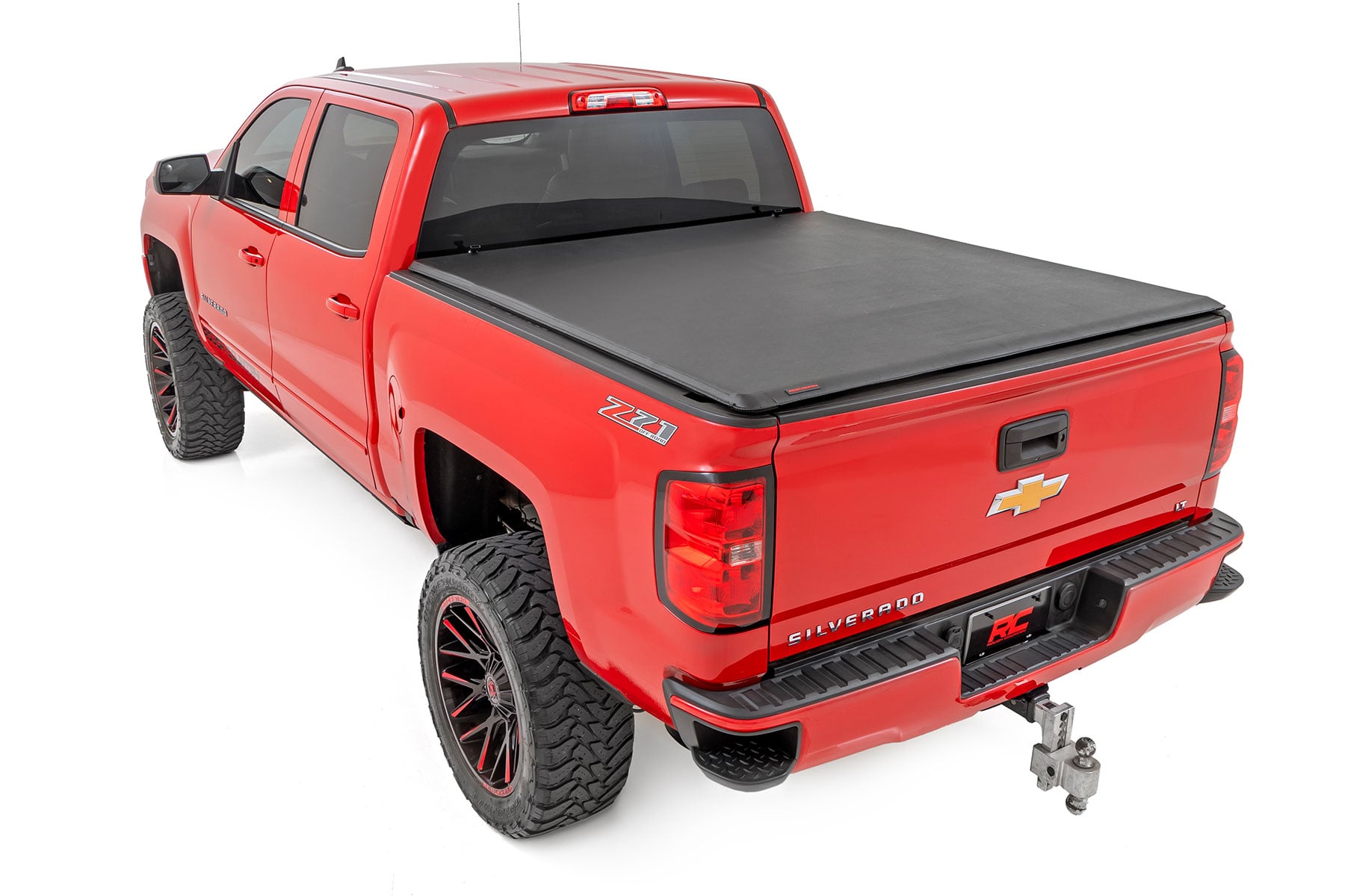 5'9" Soft Roll-Up Tonneau Cover for Silverado/Sierra (2014-2018), Rough Country 42119551