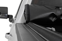 6'9" Soft Roll-Up Tonneau Cover for Silverado/Sierra HD (2020–2025), view 4, Rough Country 42120690