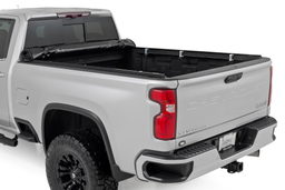 6'9" Soft Roll-Up Tonneau Cover for Silverado/Sierra HD (2020–2025), Rough Country 42120690