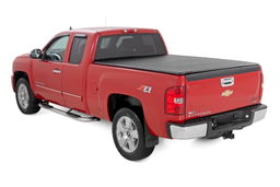 Soft Roll-Up Tonneau Cover for Silverado/Sierra 6'7" Bed (2007-2014), view 2, Rough Country 42207650