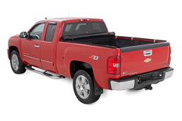Soft Roll-Up Tonneau Cover for Silverado/Sierra 6'7" Bed (2007-2014), view 3, Rough Country 42207650