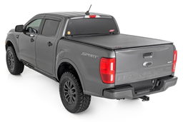 Soft Roll-Up Tonneau Cover for Ford Ranger 5' Bed (2019), view 2, Rough Country 42219500