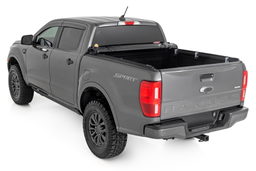 Soft Roll-Up Tonneau Cover for Ford Ranger 5' Bed (2019), view 3, Rough Country 42219500
