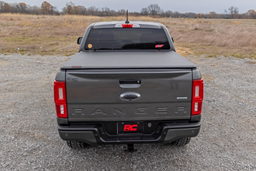 Soft Roll-Up Tonneau Cover for Ford Ranger 5' Bed (2019), view 4, Rough Country 42219500