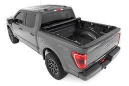 6'7" Bed Soft Roll-Up Tonneau Cover for Ford F-150 (2015-2025), view 5, Rough Country 42225650