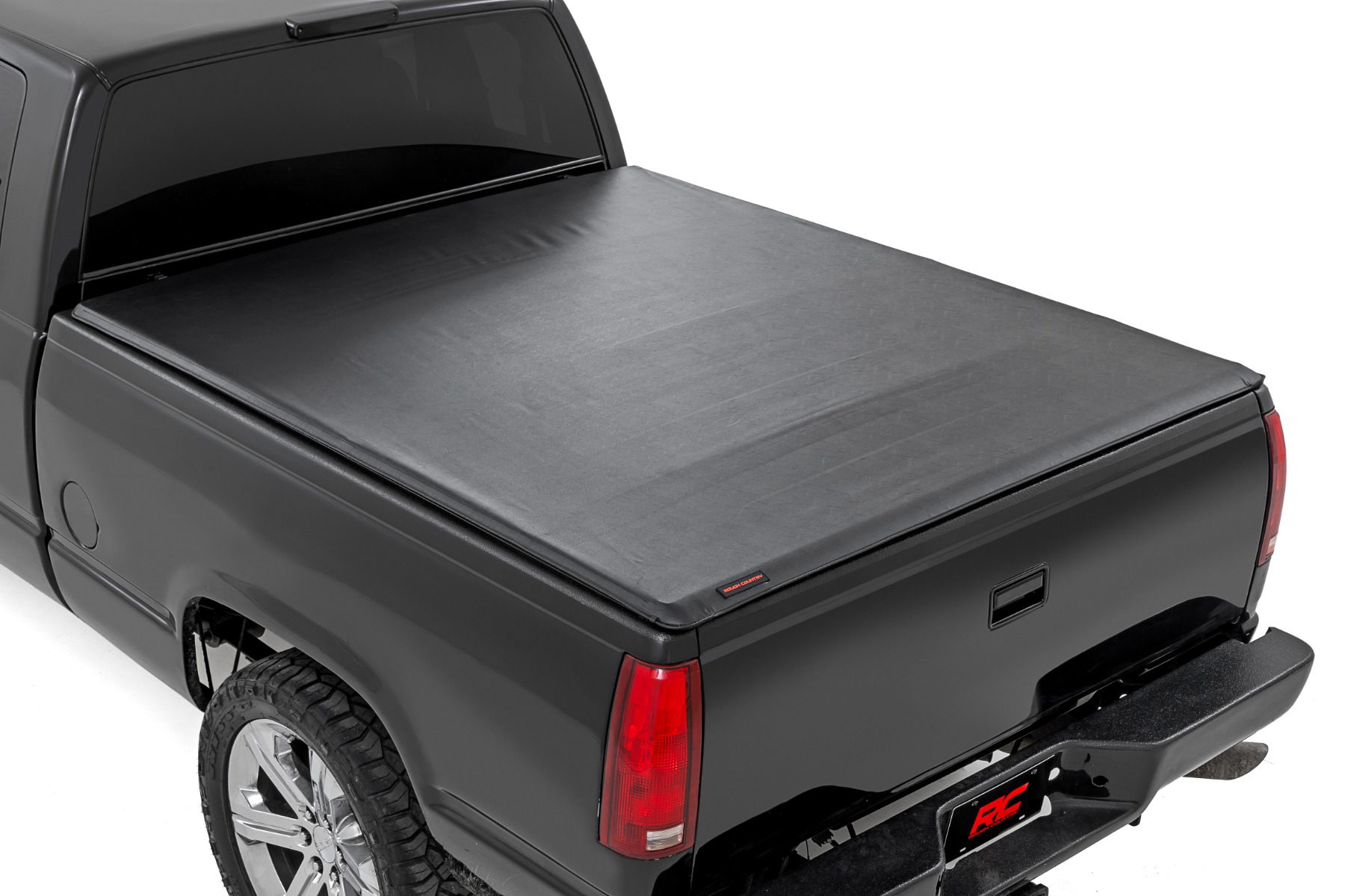 Rough Country Soft Roll-Up Tonneau Cover for 6'7" Truck Beds