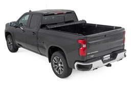 6'7" Bed Soft Roll-Up Tonneau Cover for Silverado & Sierra 1500, view 2, Rough Country 42308650