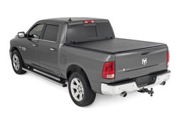 Soft Roll-Up Tonneau Cover for Ram 1500 6'4" Bed (2009–2024), view 2, Rough Country 42309550