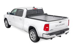 Soft Roll-Up Tonneau Cover for Ram 1500 6'4" Bed (2019–2025), view 4, Rough Country 42309650