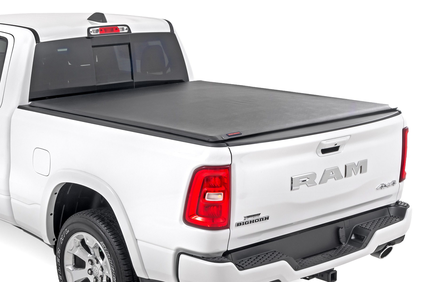 Rough Country Soft Roll-Up Tonneau Cover for Ram 1500 6'4" Bed