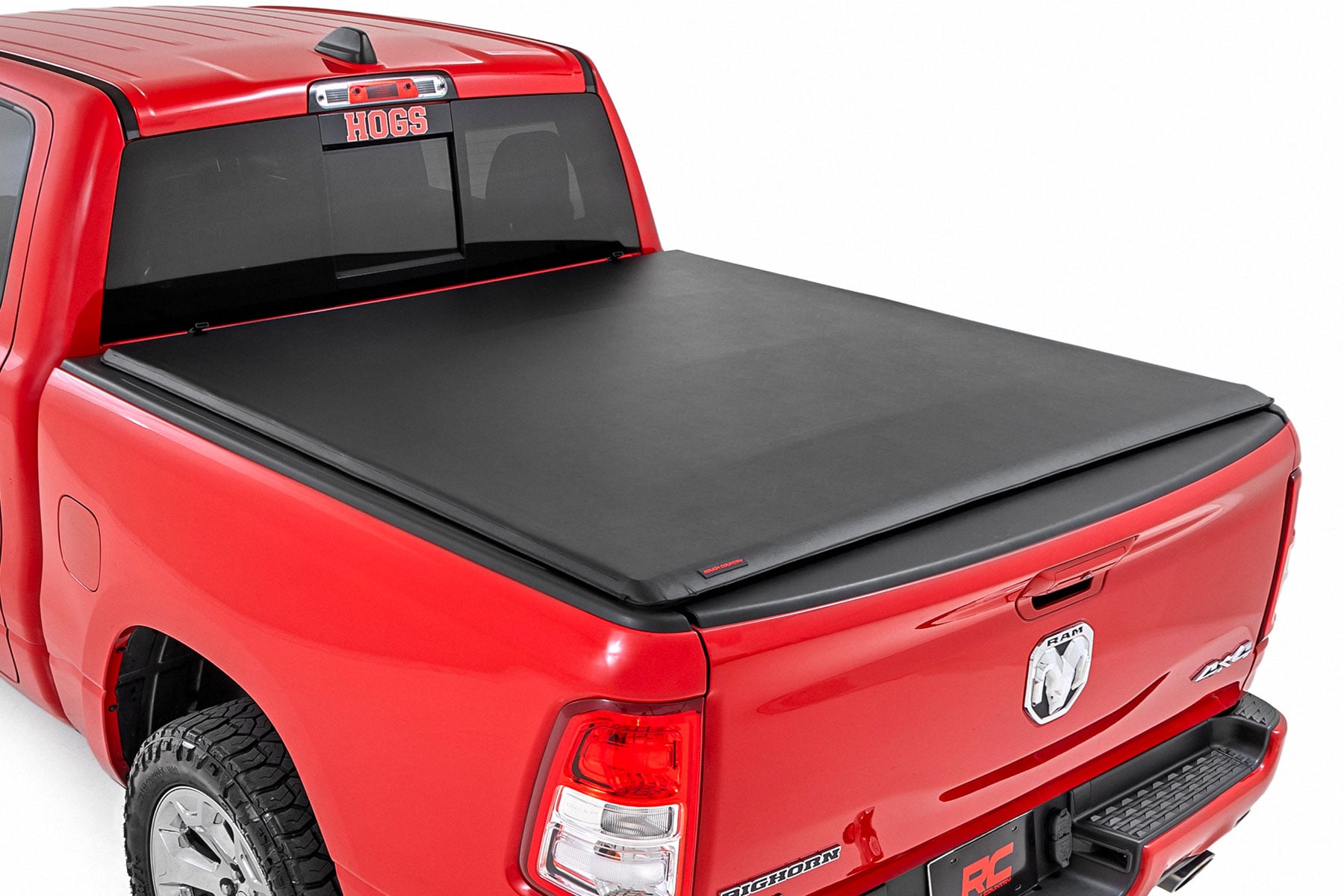 Rough Country Soft Roll-Up Tonneau Cover for 6'4" Beds
