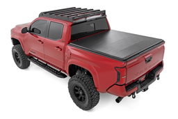 Soft Roll-Up Tonneau Cover for 5' Bed Toyota Tacoma (2024), view 2, Rough Country 42415551