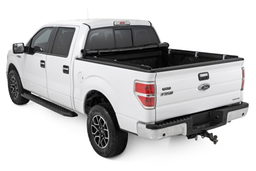 Soft Roll Up Bed Cover for Ford F-150 5ft7in Bed (2009-2014), view 4, Rough Country 42509550