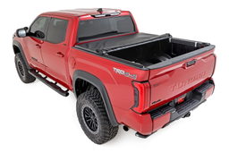5'7" Bed Soft Roll-Up Tonneau Cover for Toyota Tundra (2022–2025), view 2, Rough Country 42619550