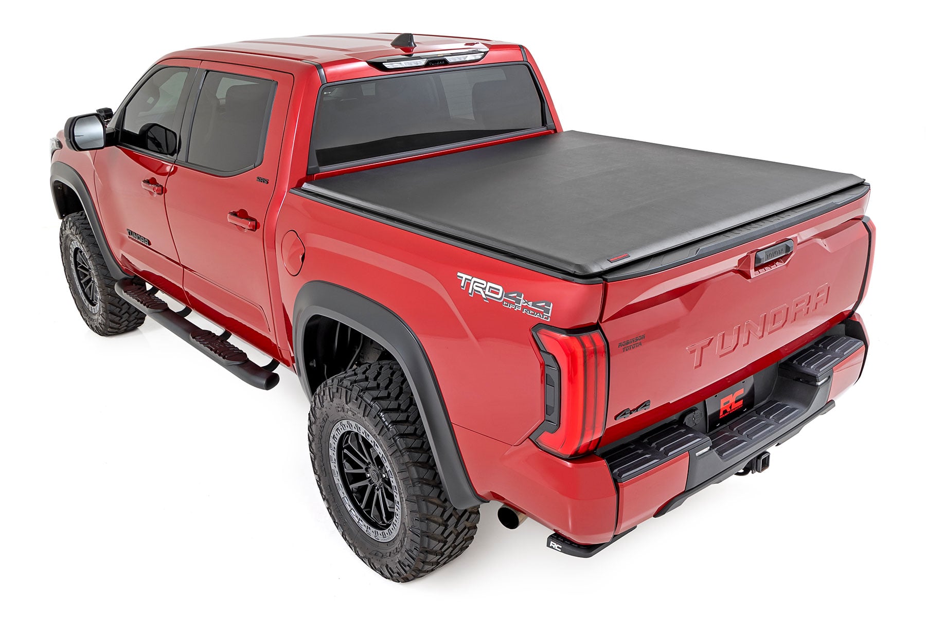 5'7" Bed Soft Roll-Up Tonneau Cover for Toyota Tundra (2022–2025), Rough Country 42619550