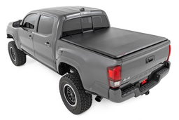 Soft Roll-Up Tonneau Cover for 2016–2023 Toyota Tacoma 5-Foot Bed, view 2, Rough Country 42716501
