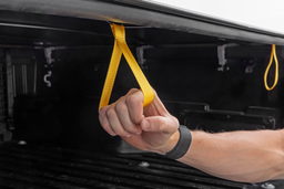 Soft Roll-Up Tonneau Cover for 2016–2023 Toyota Tacoma 5-Foot Bed, view 3, Rough Country 42716501