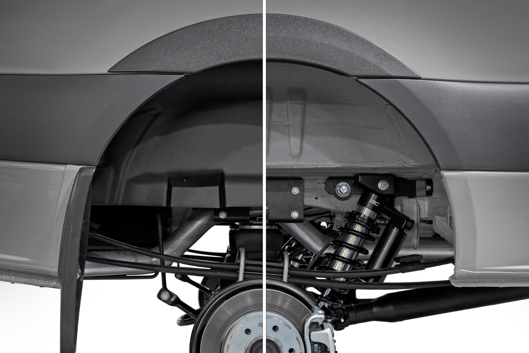 Rear Wheel Well Liners for Mercedes-Benz Sprinter (2019-2025), Rough Country 4302