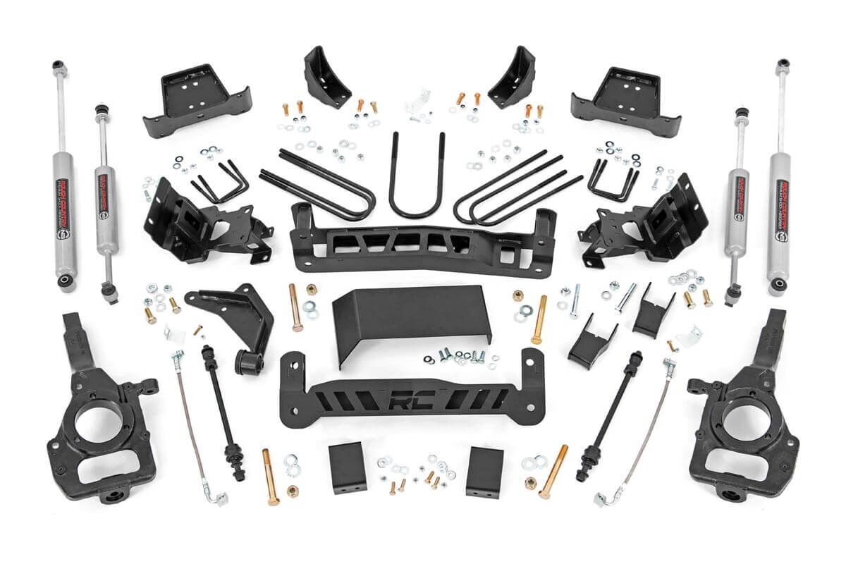 Rough Country 5-Inch Lift Kit for Ford Ranger 4WD
