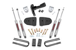 3-Inch Lift Kit with N3 Shocks for Ford Super Duty 4WD (2023–2025), Rough Country 43430