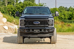 6-Inch Super Duty Lift Kit, M1 Shocks, 4.5-In Blocks, view 5 — Rough Country 43741