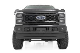 6-Inch Super Duty Lift Kit, Vertex Coilovers, 6.5-In Blocks, view 3 — Rough Country 43851