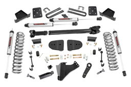 6-Inch Super Duty Lift Kit, V2 Shocks, 6.5-In Blocks — Rough Country 43871