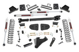 6-Inch Super Duty Lift Kit, M1 Shocks, 4.5-In Blocks & U-Bolts — Rough Country 43941