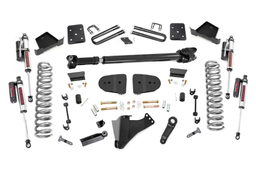 6-Inch Super Duty Lift Kit, Vertex Coilovers, 4.5-In Blocks & U-Bolts — Rough Country 43951