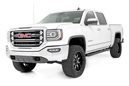 RPT2 Running Boards with 6.75-Inch Step for GM 1500 Crew Cab, view 3, Rough Country 44001