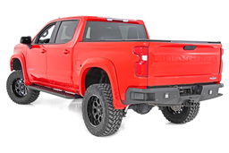 RPT2 Running Boards, Black — GM 1500 Crew Cab Bracket Kit, view 2, Rough Country 44002