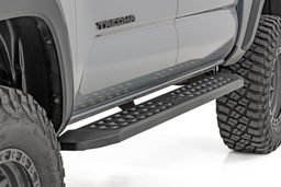 RPT2 Running Boards for 2016-2023 Toyota Tacoma (4WD/RWD), view 3, Rough Country 44012