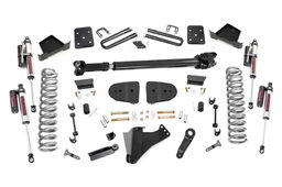 6-Inch Super Duty Lift Kit, Vertex Coilovers, 6.5-In Blocks & U-Bolts — Rough Country 44151