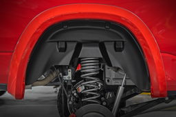 Rear Wheel Well Liners for Ram 1500 (2019-2025) shown installed, Rough Country 4419A