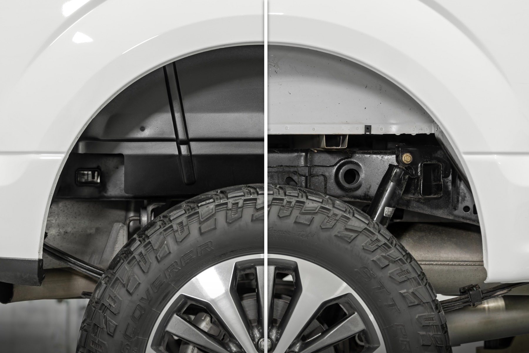 Rear Wheel Well Liners for Ford F-150 (2015-2020), Rough Country 4515A
