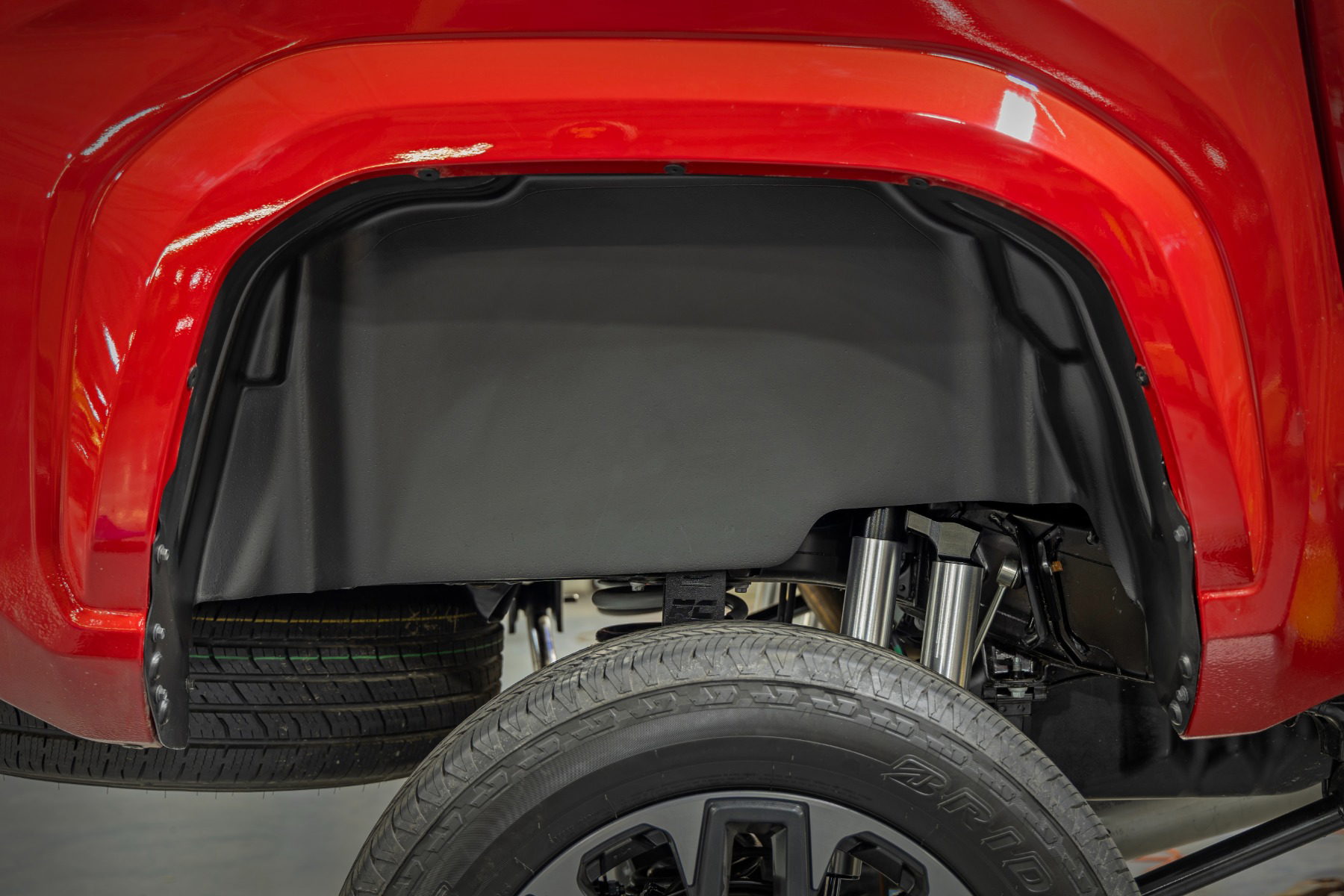 Rough Country Rear Wheel Well Liners for Toyota Tacoma