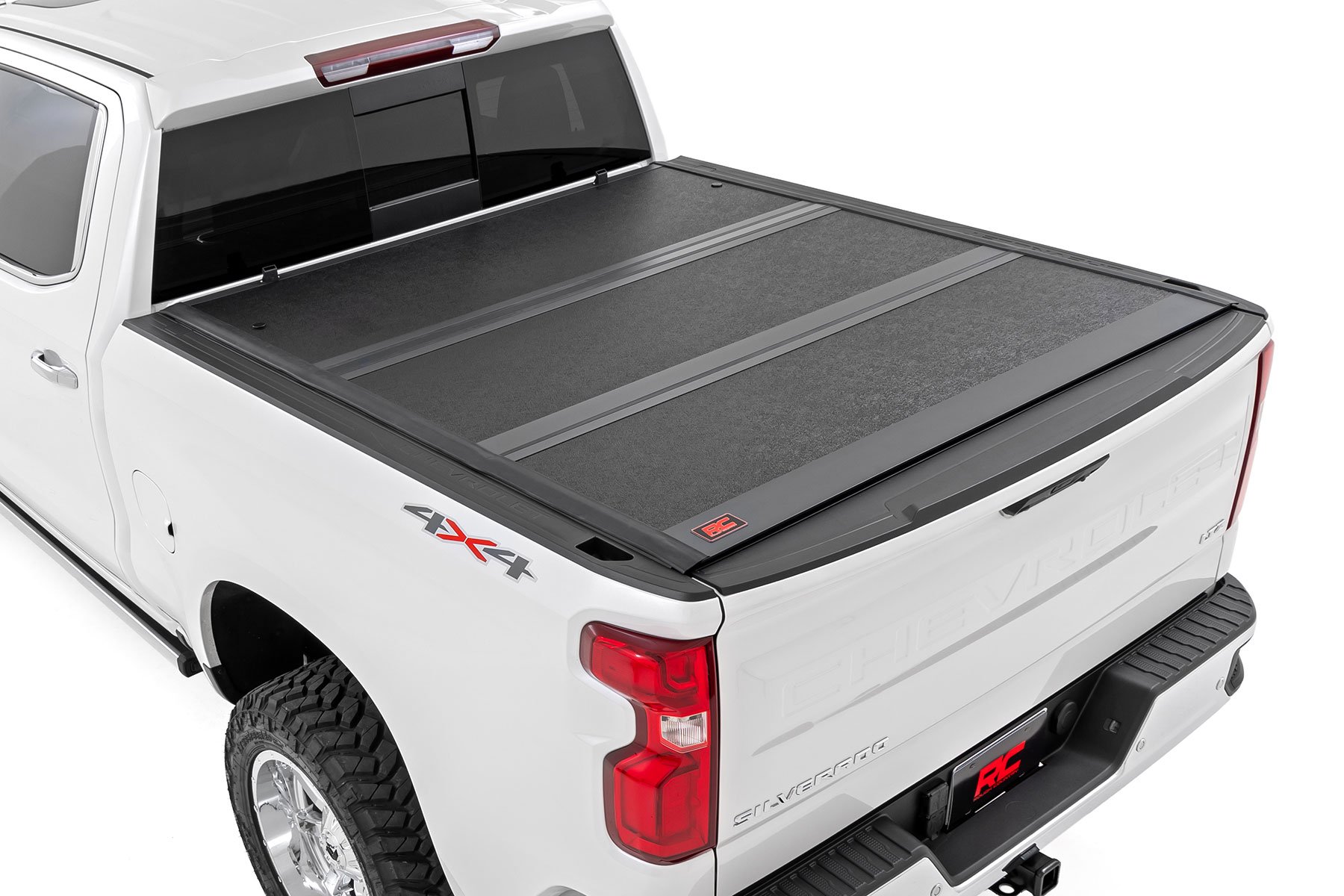 Rough Country Hard Low Profile Tonneau Cover for Silverado/Sierra
