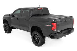 Hard Tri-Fold Tonneau Cover for Colorado/Canyon 5' Bed (2015-2021), view 2, Rough Country 47120500B