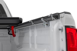 Low Profile Hard Tri-Fold Tonneau Cover for Colorado & Canyon 6' Bed, view 4, Rough Country 47120600B
