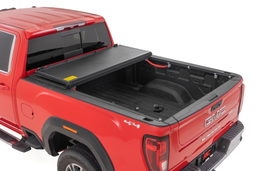 Hard Tri-Fold Tonneau Cover for Silverado/Sierra HD (2020–2025), Rough Country 47120651B