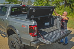 Hard Low Profile Tonneau Cover for Ford Ranger 5 ft. Bed (2019), view 5 — Rough Country 47220500B