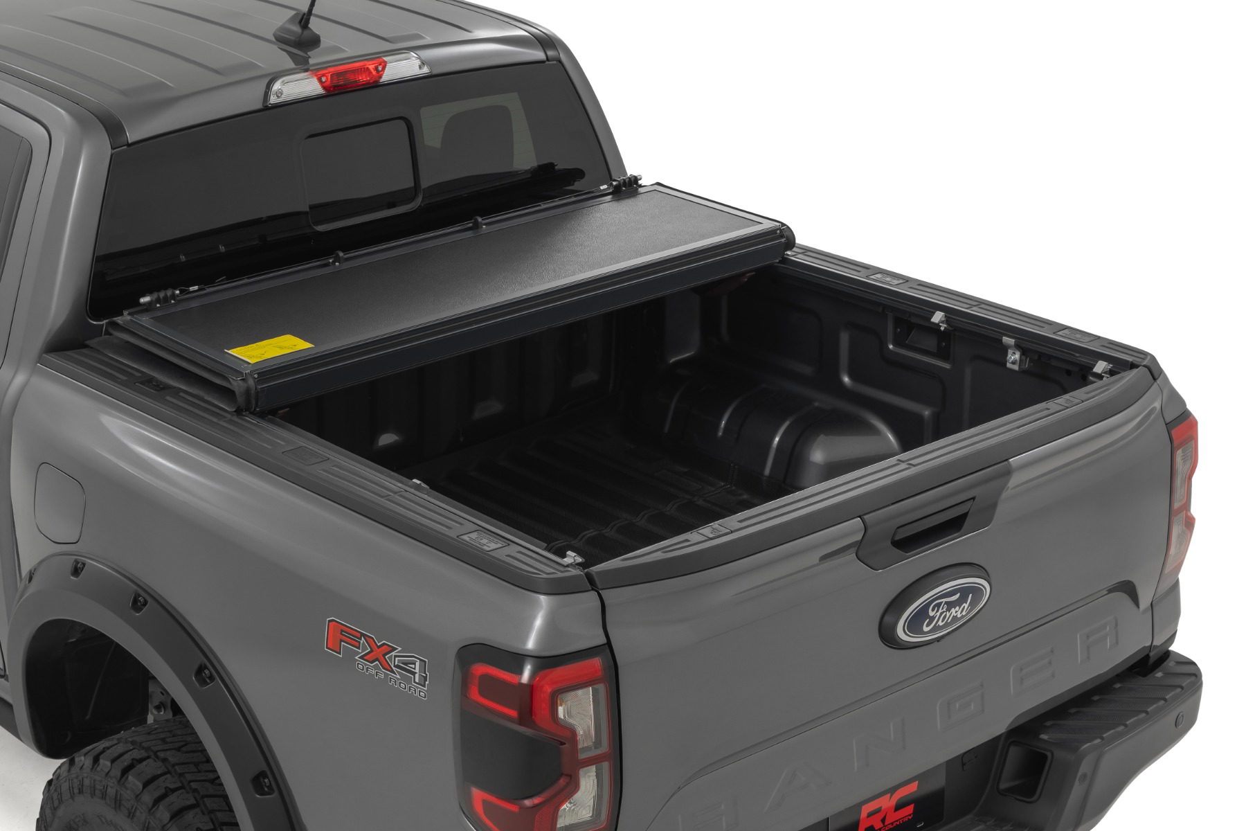 Hard Low Profile Tonneau Cover for Ford Ranger 5 ft. Bed (2019) — Rough Country 47220500B