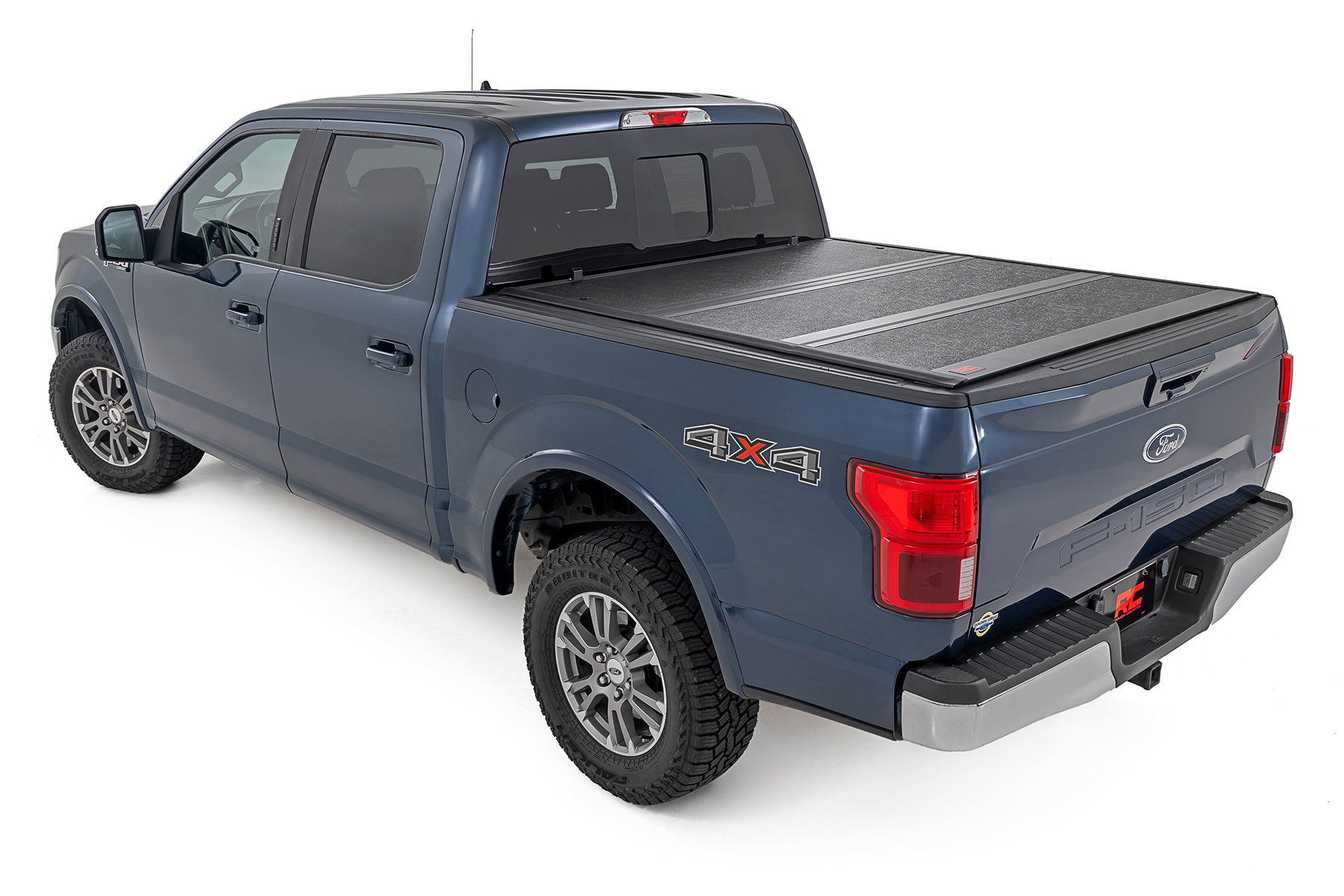 Hard Low Profile Bed Cover for Ford F-150 5ft7in Bed (2021-2025), Rough Country 47221550B