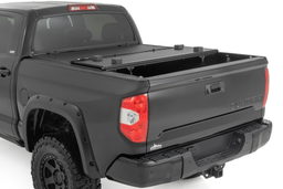 Hard Low-Profile Tri-Fold Bed Cover for Toyota Tundra (2007-2021), Rough Country 47414550B