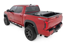 Low-Profile Tri-Fold Tonneau Cover for Tundra 5'7" Bed (2022–2025), view 2, Rough Country 47514551B