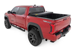 Low-Profile Tri-Fold Tonneau Cover for Tundra 5'7" Bed (2022–2025), view 3, Rough Country 47514551B